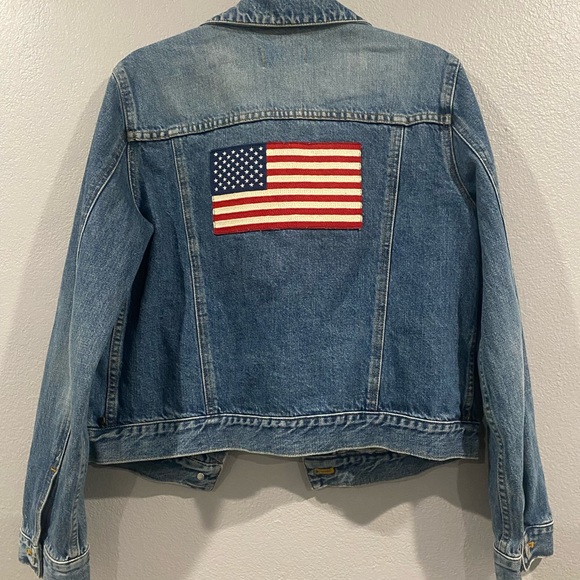 Vintage Ralph Lauren trucker denim jacket